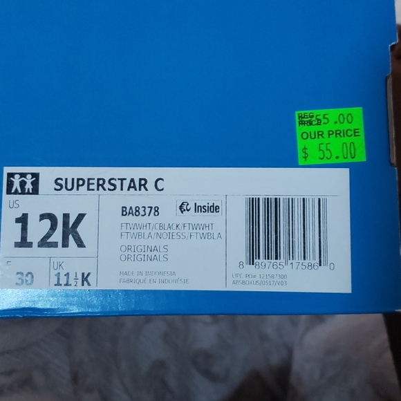Kid Adidas Sneakers (usa 12k) (SOLD) - Picture 3 of 3